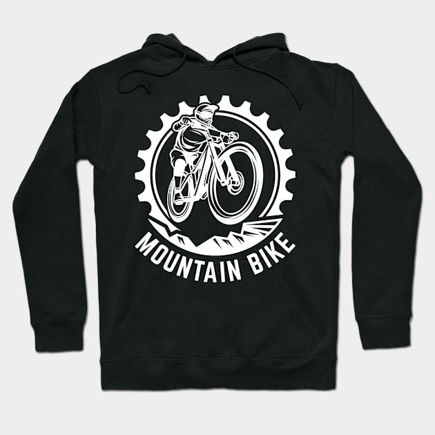 Bikecycle Biker design Hoodie by Maxs